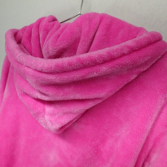 Rongtai Robe Womens Small Pink Plush Thick Mid Length Cozy Comfy - Picture 7 of 10